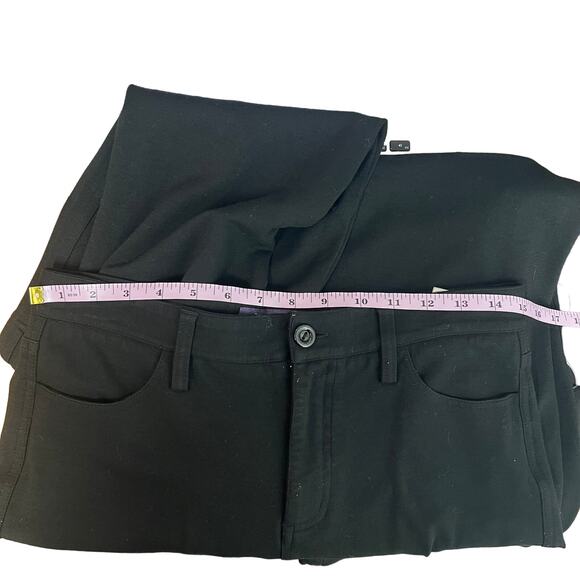 NYDJ Lift Tuck Technology Womens High Rise Black Pants Sz 6 Flared Leg Stretch - Picture 12 of 14